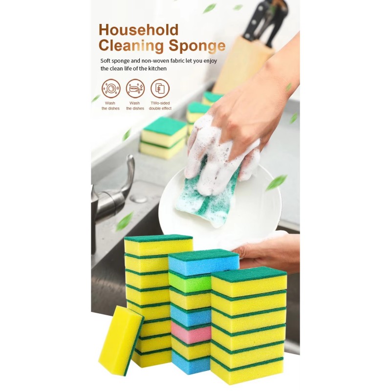 Zijn er chemicaliën om te vermijden in keuken schone sponzen?
