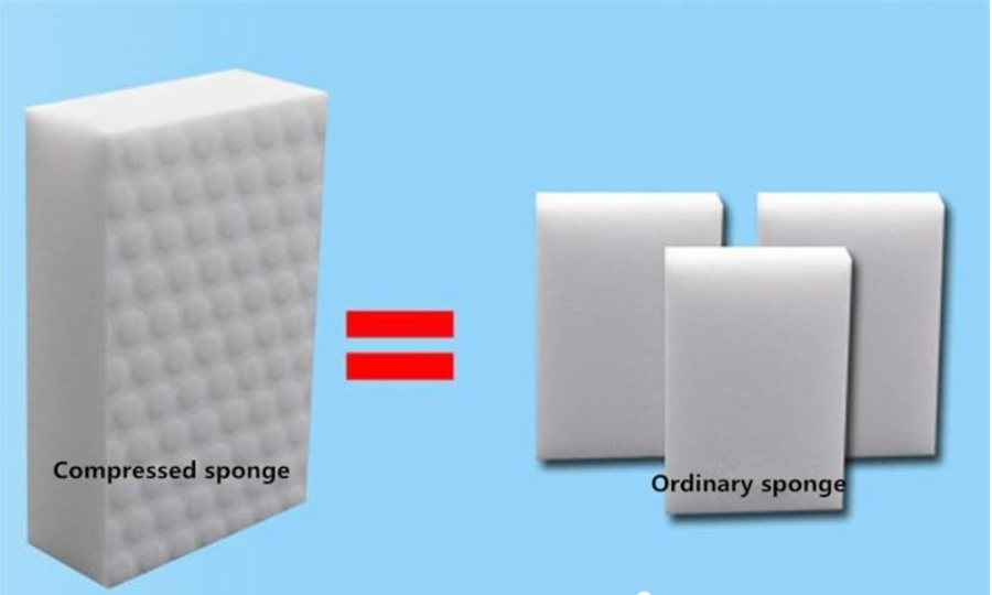 Hoge dichtheid beste kwaliteit gecomprimeerde melamine spons